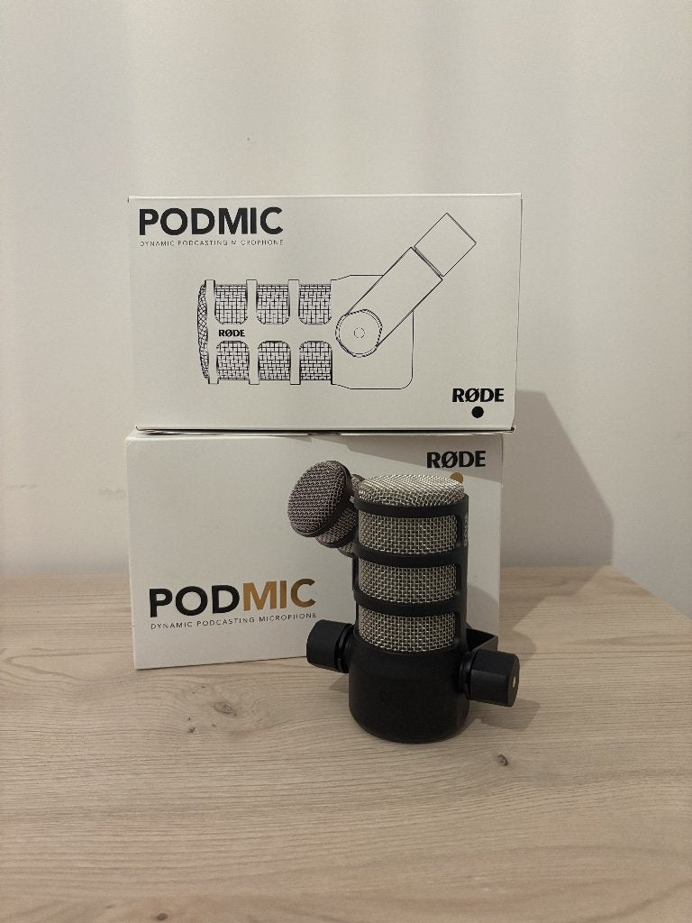 Rode Podmic  Dynamische microfoon, Muziek en Instrumenten, Microfoons, Zo goed als nieuw, Ophalen of Verzenden