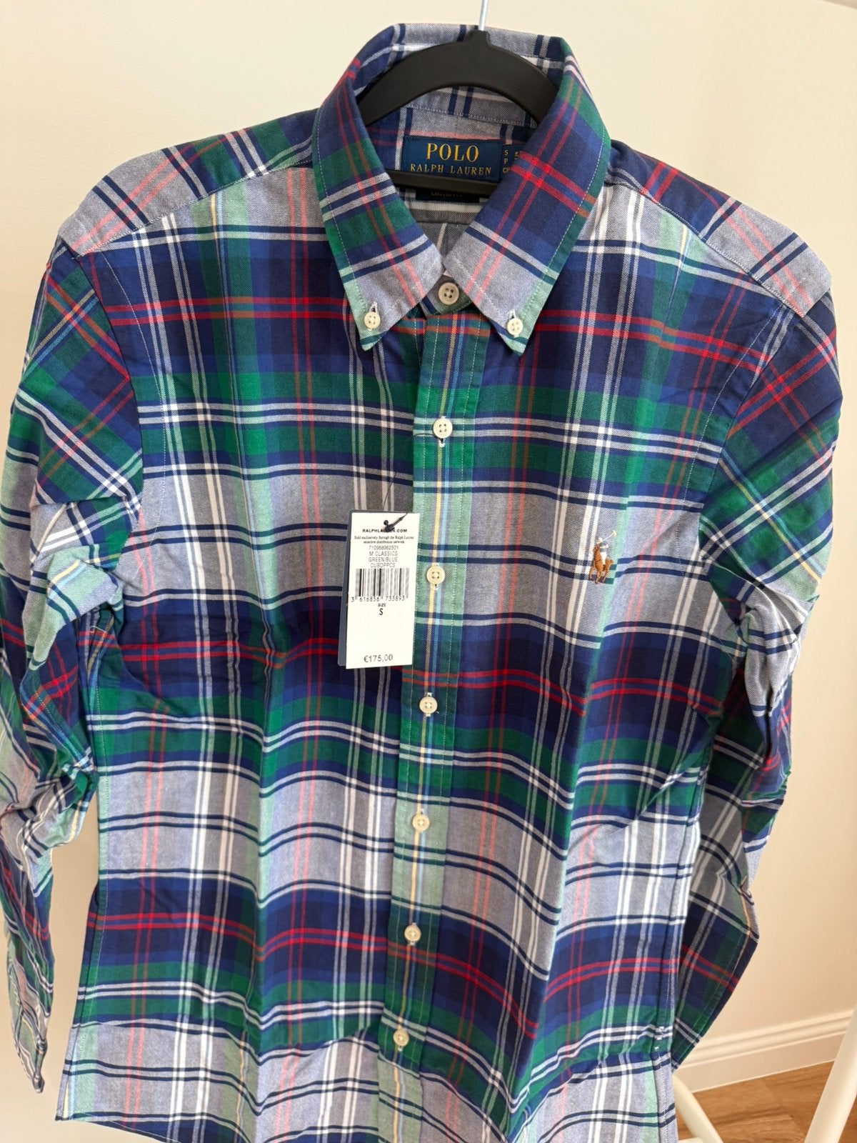 Hemd Ralph Lauren nieuw maat S, Kleding | Heren, Ophalen of Verzenden, Nieuw