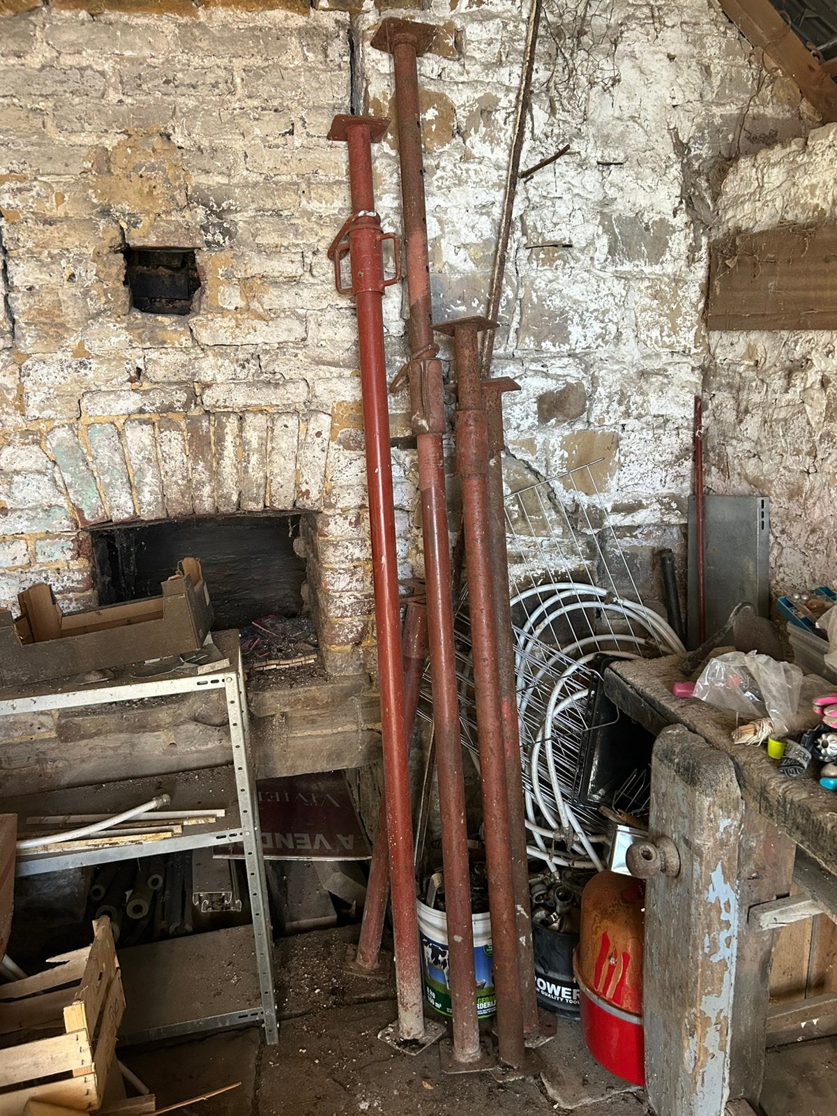 5 étançons, Bricolage & Construction, Enlèvement, Utilisé