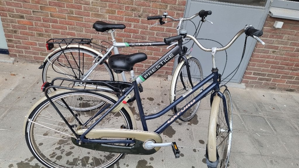 Dames en heren fietsen, Ophalen, Gebruikt