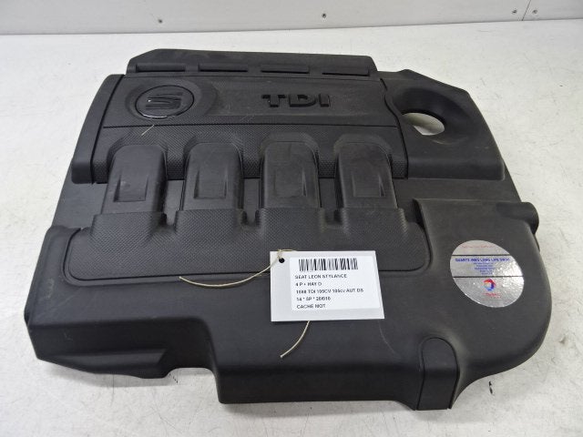 CACHE MOTEUR Seat Leon (5FB) (01-2012/06-2020), Autos : Pièces & Accessoires, Utilisé, Seat