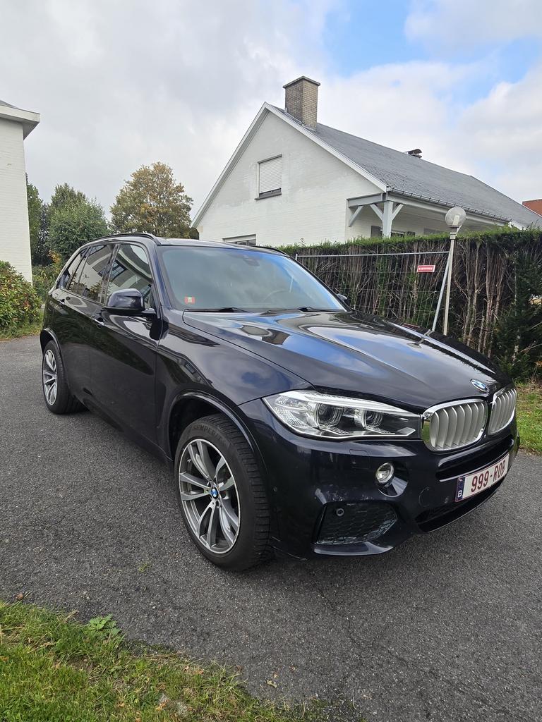 BMW X5 E40/HYBRIDE RECHARGEABLE ! PAQUET /M ! /APPROUVÉ VVK , Cuir, Entreprise, Entretenue par le concessionnaire, Noir