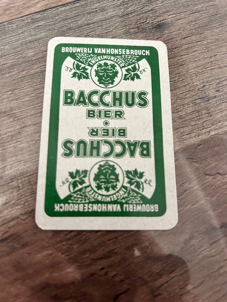 1speelkaart brouwerij vanhonsebrouck ingelmunster, Enlèvement ou Envoi, Neuf, Carte(s) à jouer