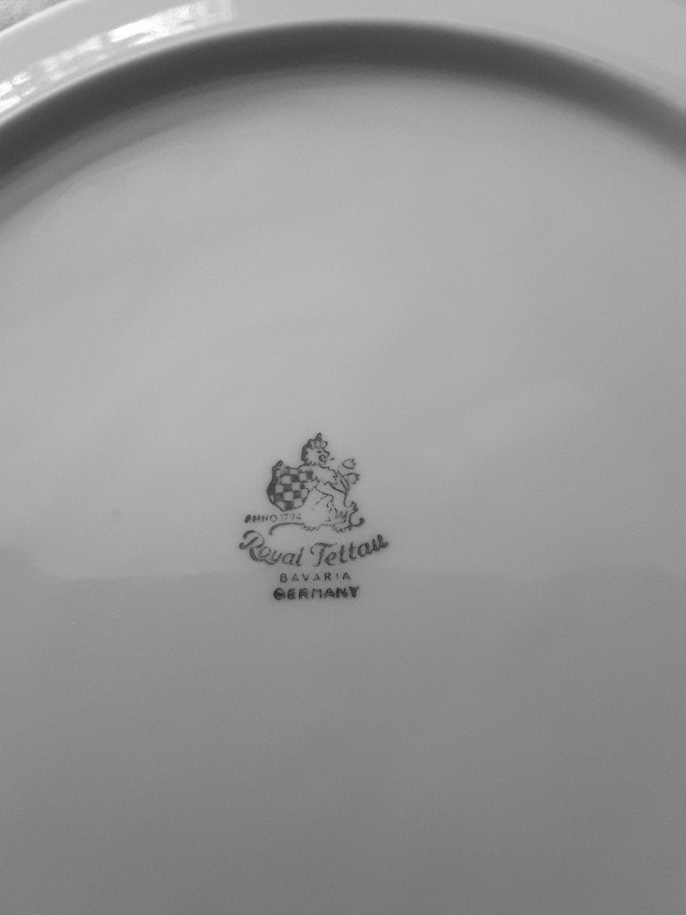 SERVIES ROYAL TETTAU (porselein), Huis en Inrichting, Ophalen, Gebruikt, Vintage, Porselein