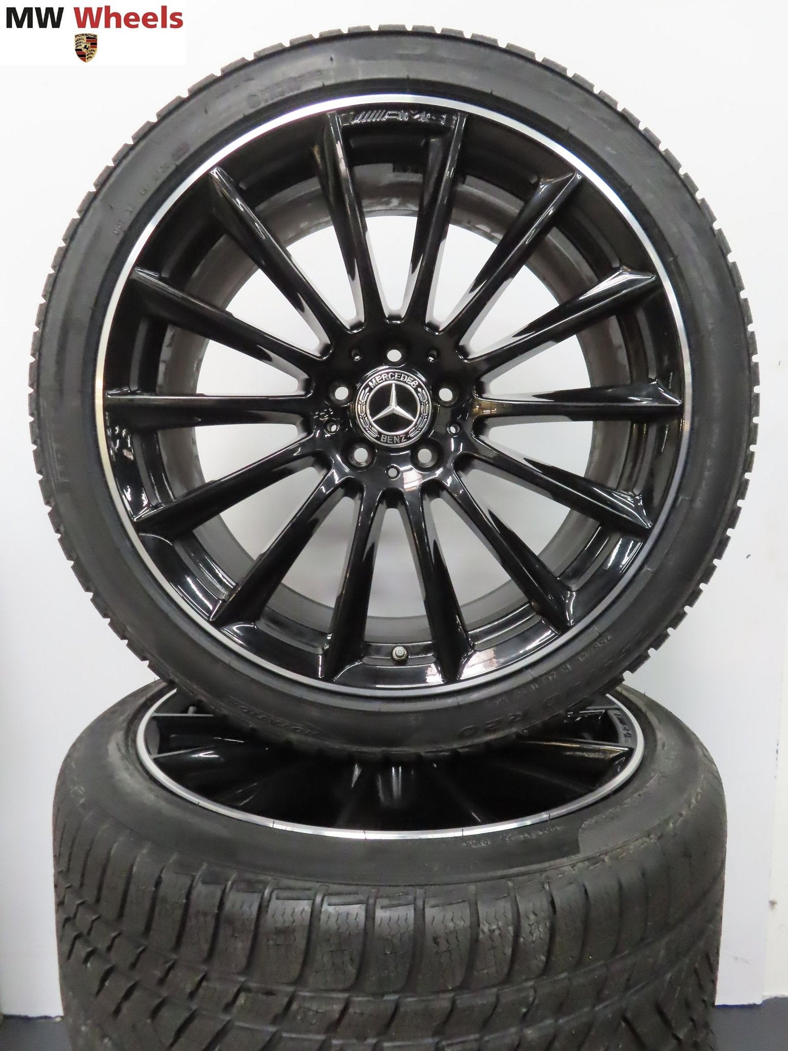 Mercedes  S klasse W223 20 inch AMG velgen met winterbanden, Auto-onderdelen, Gebruikt, 255 mm, -, -