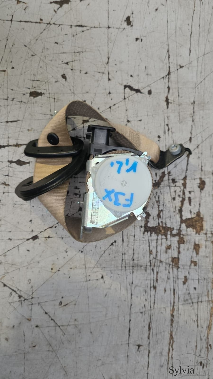 Gordel bovengordel links voorzijde beige BMW 3 / 4 serie F30, -, Utilisé, -, -