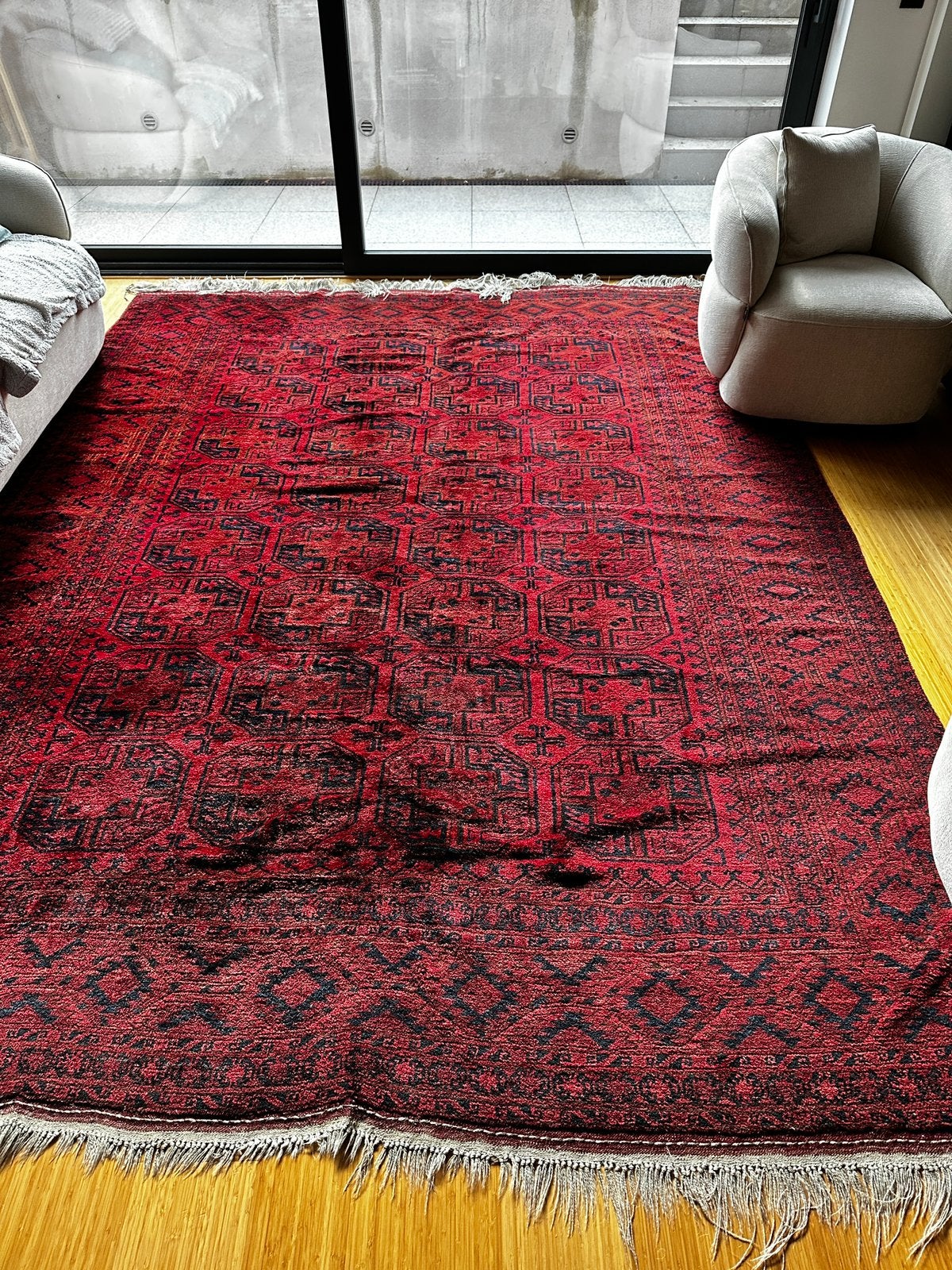 Perzisch tapijt, Huis en Inrichting, Stoffering | Tapijten en Vloerkleden, Ophalen, Gebruikt, 200 cm of meer, 200 cm of meer