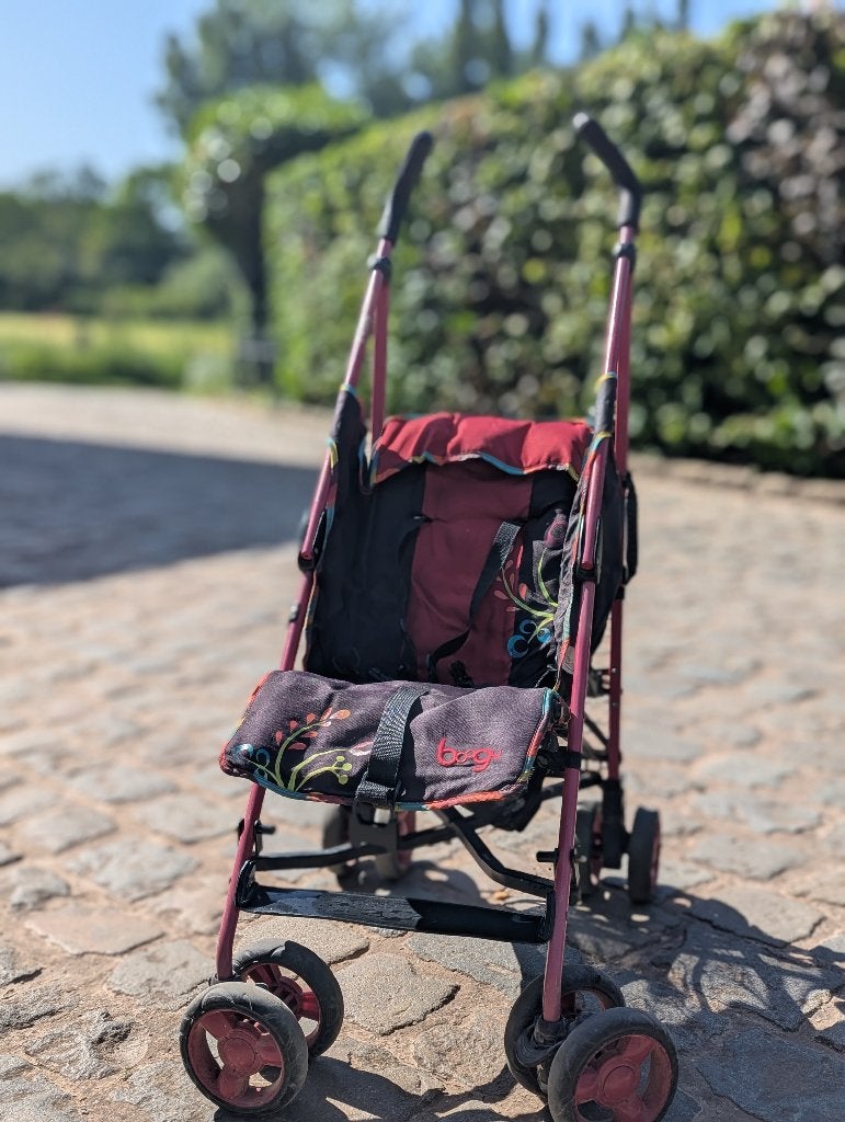 Plooi buggy, Kinderen en Baby's, Ophalen, Gebruikt, Overige merken, Verstelbare rugleuning