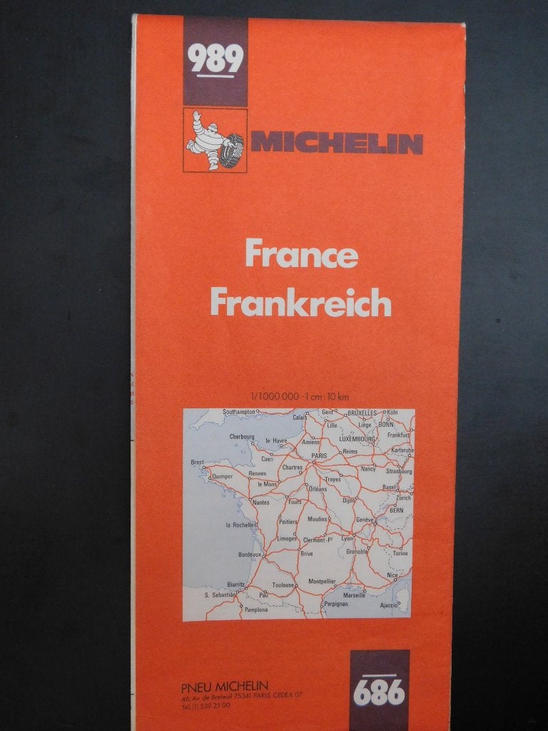Oude MICHELIN-kaarten, Michelin, Reisgids of -boek, Ophalen, Gelezen
