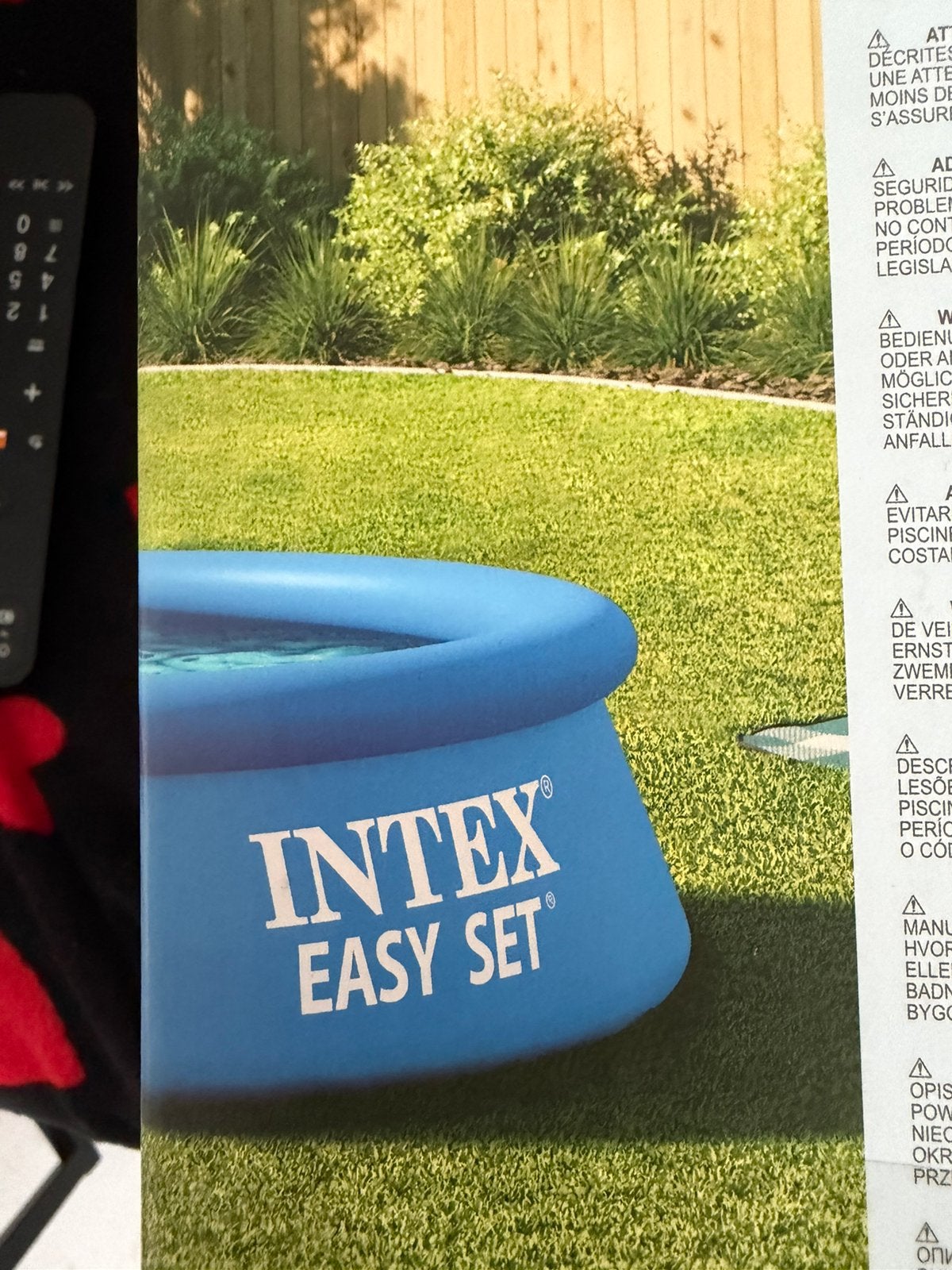 Piscine intex, Enlèvement, Comme neuf