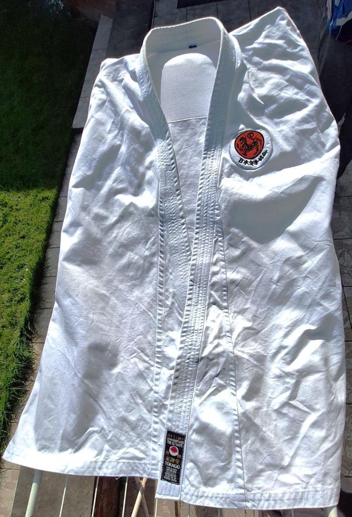 Authentieke Japanse Karategi Tokaido Ultimate JKA, Maat XL, Vechtsportpak, Ophalen of Verzenden, Zo goed als nieuw