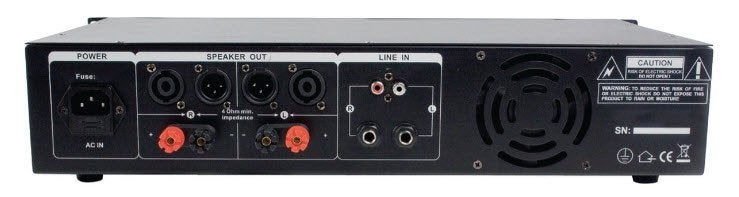 PA versterker 500 Watt als nieuw incl pro flightcase, Muziek en Instrumenten, Ophalen of Verzenden, Zo goed als nieuw, Minder dan 500 watt