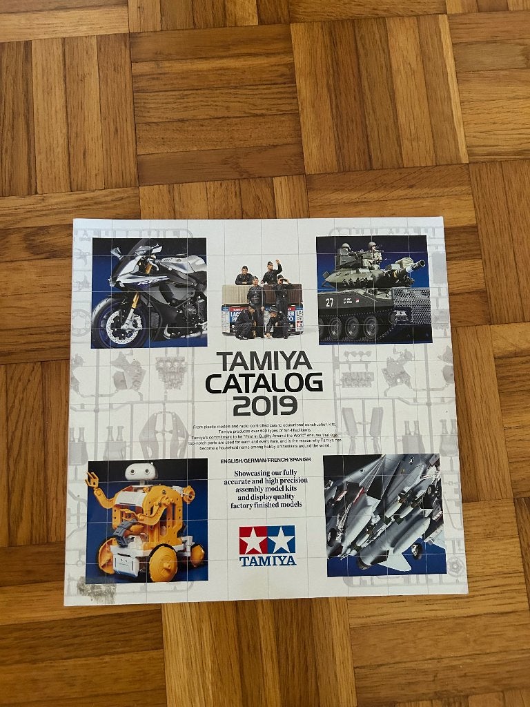 Tamiya Catalogus 2019, Hobby en Vrije tijd, Verzenden, Zo goed als nieuw