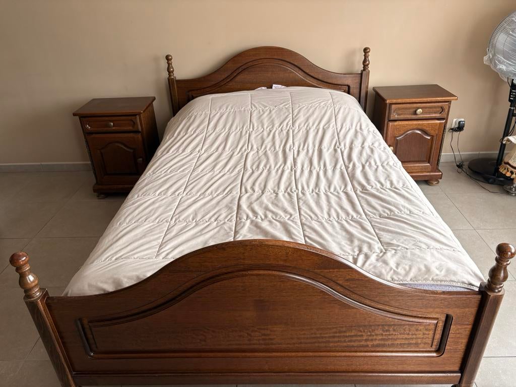 Complete vintage Slaapkamer, Huis en Inrichting, Ophalen, Gebruikt, Tweepersoons