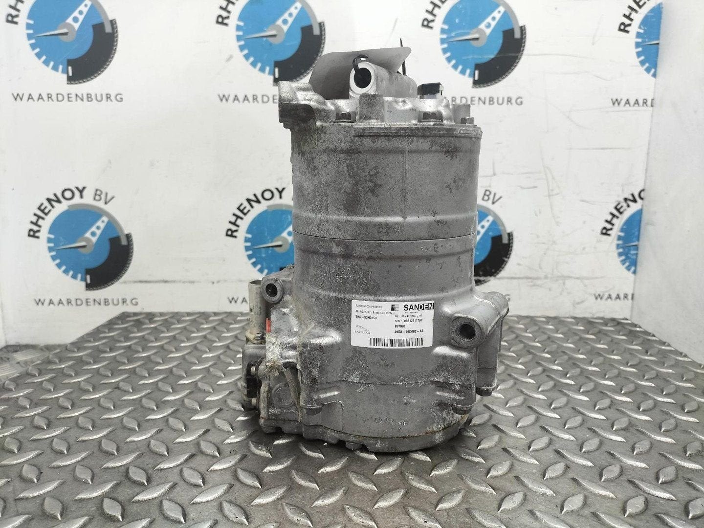 JAGUAR I-PACE X590 HSE EV400 AIRCO COMPRESSOR / AIRCOPOMP T4, Ophalen of Verzenden, Gebruikt, ARN erkend