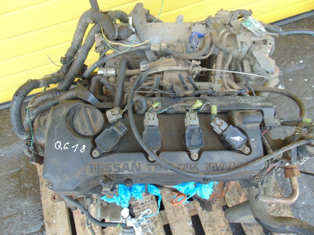 Moteur QG18DE Complet NISSAN AVENIR SENTRA PRIMERA ALMERA, Envoi, Utilisé, Daihatsu