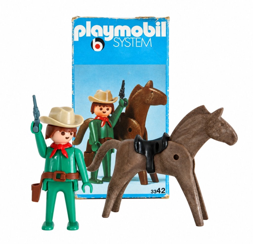 Vintage Playmobil 3342 - Klicky 1975, Enlèvement ou Envoi, Utilisé