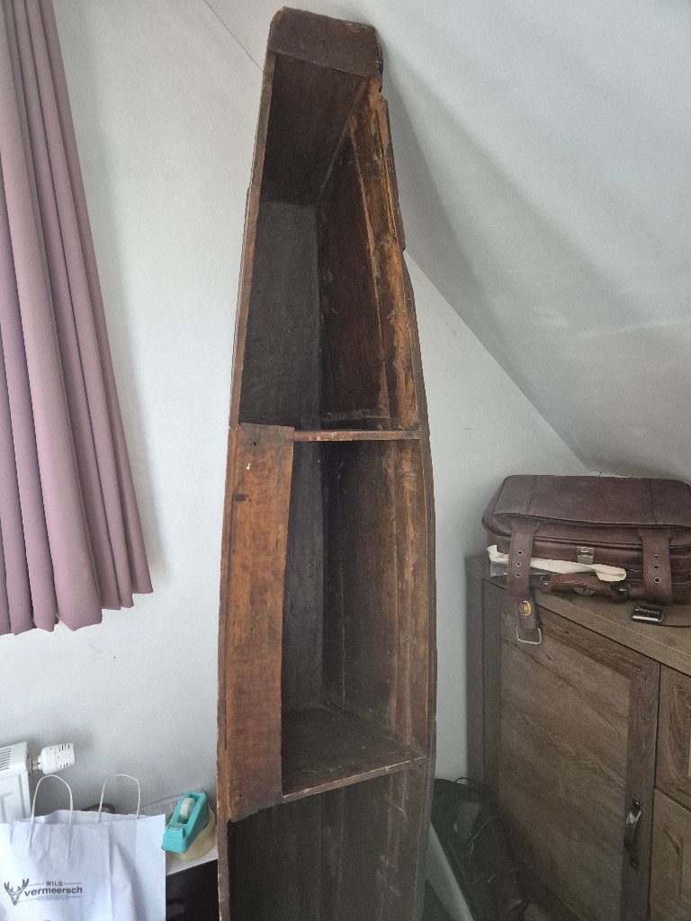 Vintage authentieke bootkast, Huis en Inrichting, Ophalen, Gebruikt