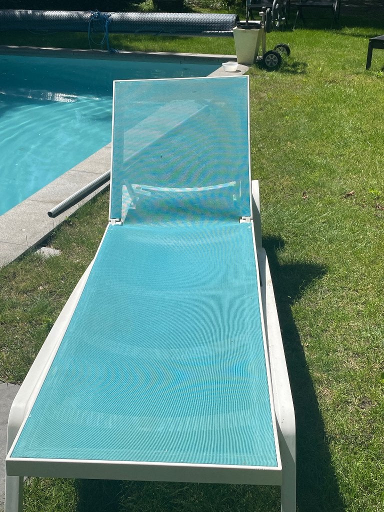 zonnebedden, Ophalen, Gebruikt