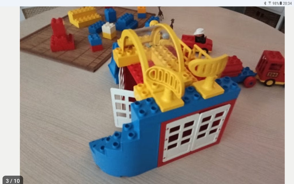 Lego brandweerkazerne, Ophalen, Lego