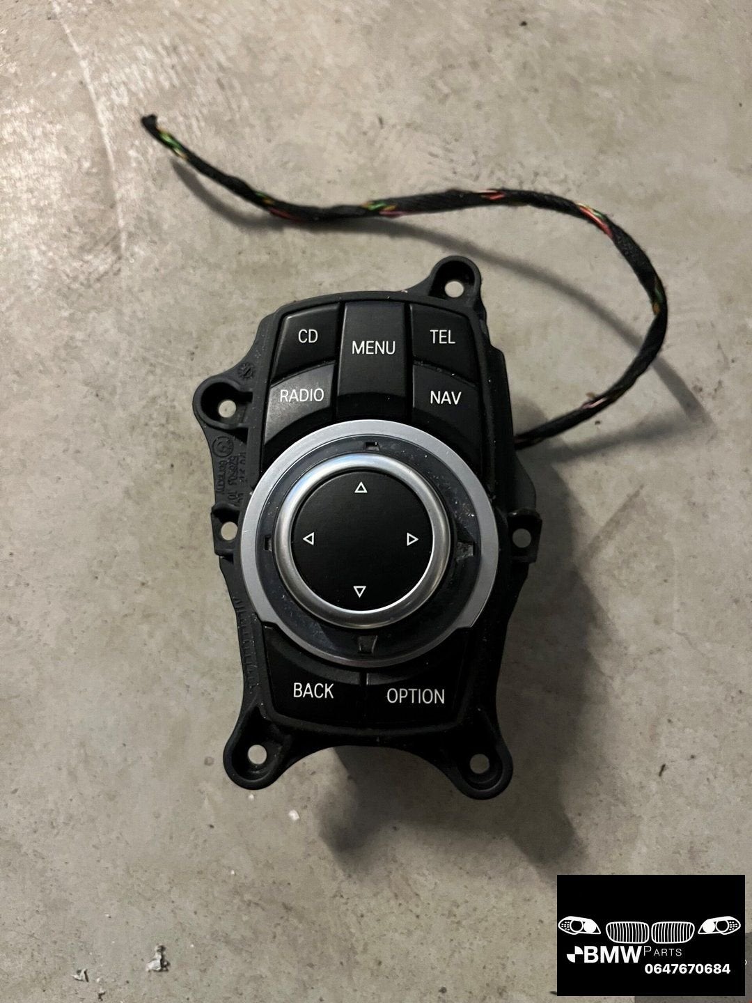 Navigatie knop bedieningspaneel CIC Bmw 3-Serie E90 E91 E92, Autos : Pièces & Accessoires, -, Utilisé, -, Enlèvement ou Envoi