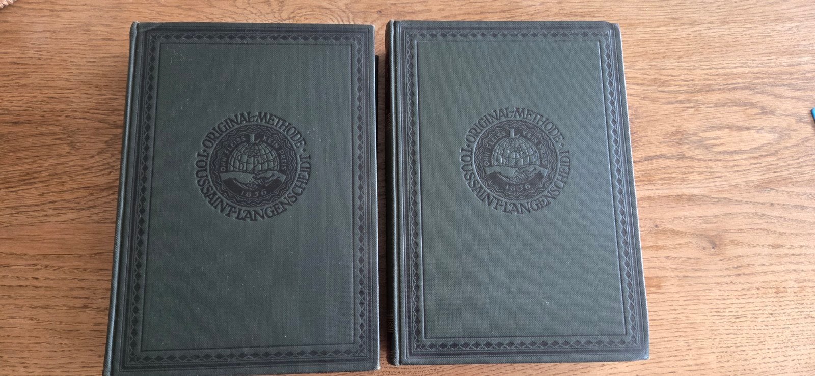 Antieke Sachs-Villatte-woordenboeken 1917 en 1921 — Frans/, Boeken, Woordenboeken, Ophalen, Gelezen, Frans
