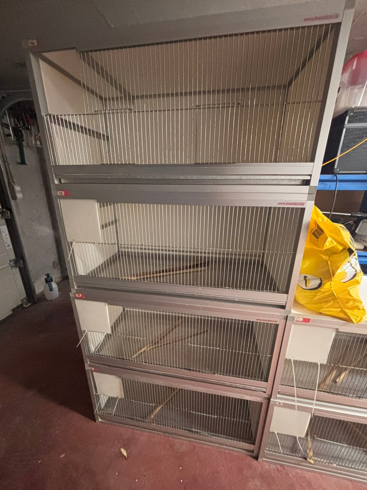 Cages d'élevage, Enlèvement, Comme neuf, Aluminium, Cage d'élevage