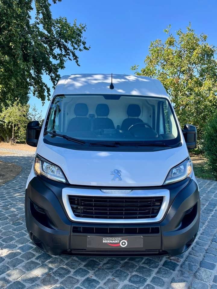 Peugeot Boxer 2.2 BlueHDi L3H2 S/S 140pk/1eignr 48000km Cru, Zwart, https://public.car-pass.be/vhr/da4603b4-553c-40f8-b954-df85e3ad63a9
