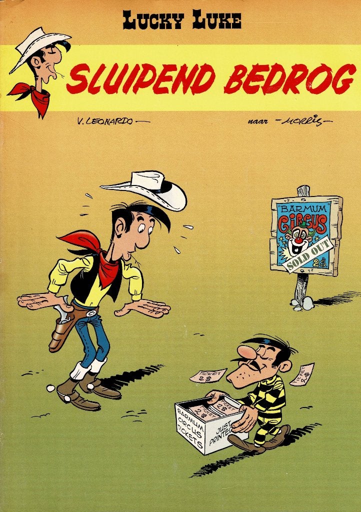 Lucky Luke Sluipend bedrog, Ophalen of Verzenden, Zo goed als nieuw