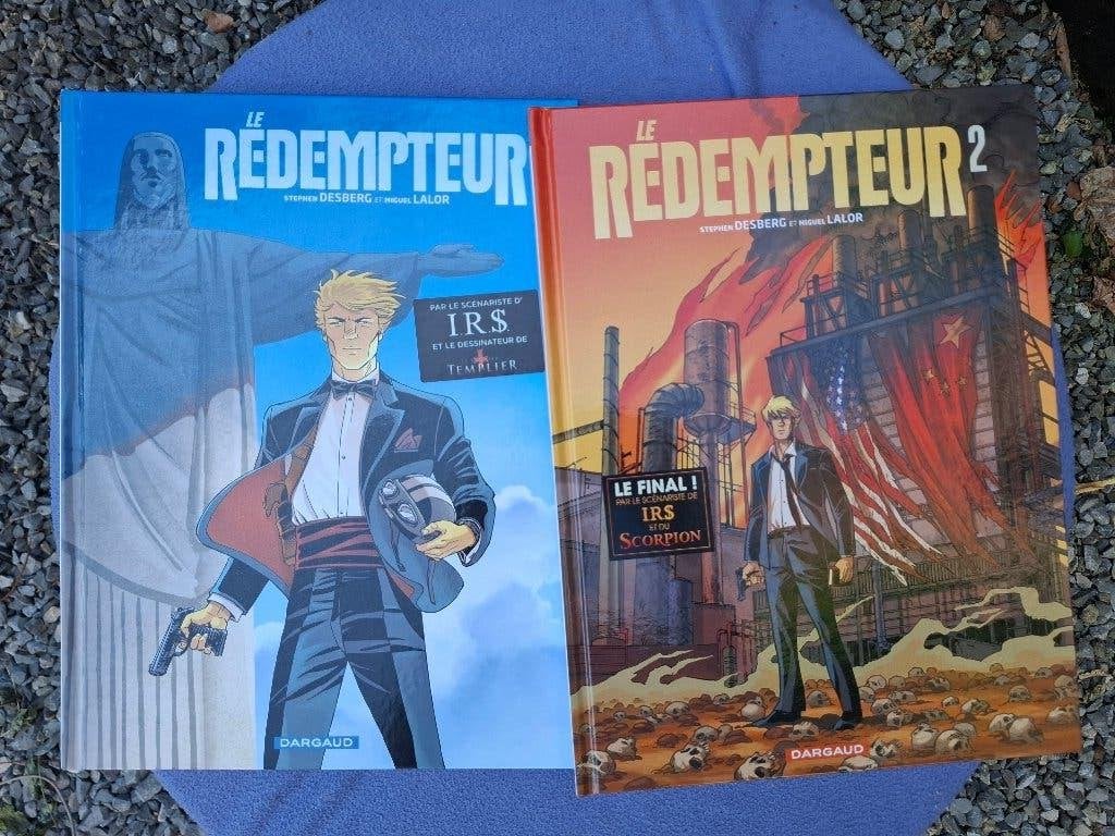 LE REDEMPTEUR TOMES 1 ET 2 SERIE COMPLETE TBE TOUS EO, Livres, BD, Série complète ou Série, Enlèvement ou Envoi, Comme neuf