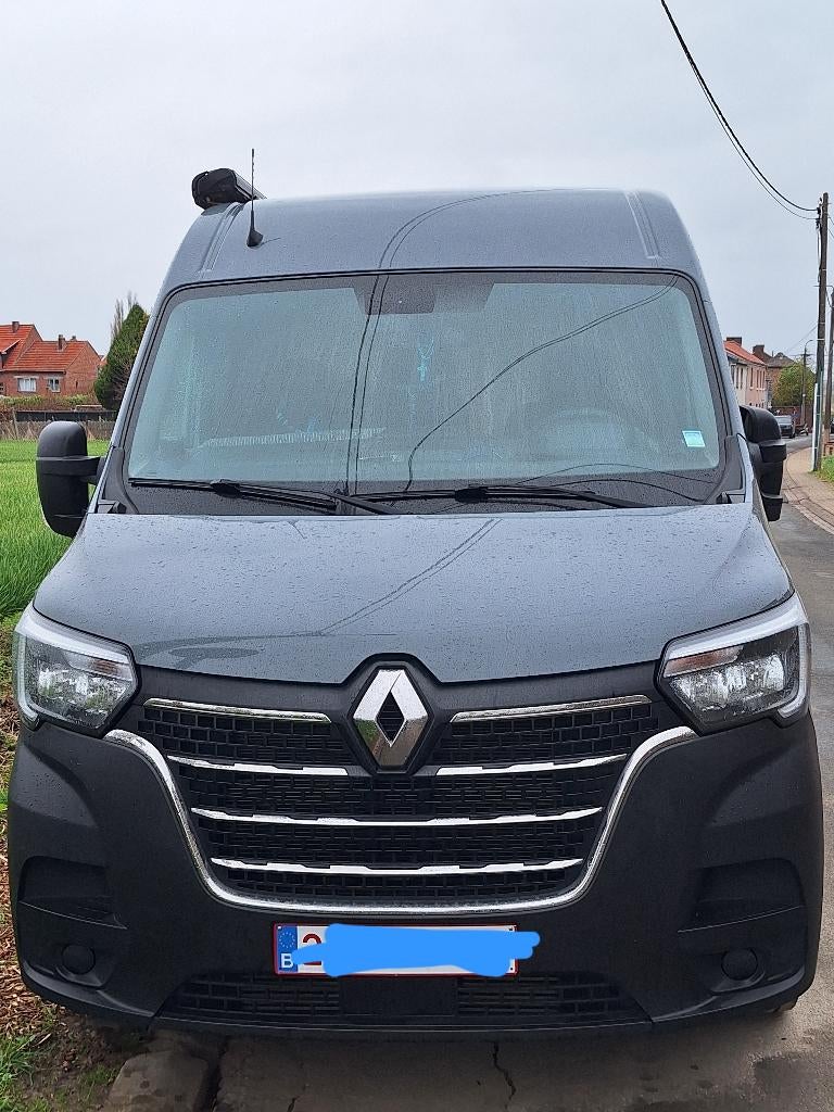 Renault Master buscamper (27.800 kms), Caravans en Kamperen, Mobilhomes, Tot en met 2, Particulier, Luifel, Handgeschakeld