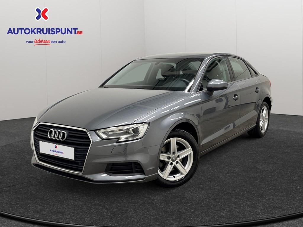 Audi A3 35TDI Leder GPS Dig.Airco Verw.Zetels, Argent ou Gris, Achat, Boîte manuelle, Noir