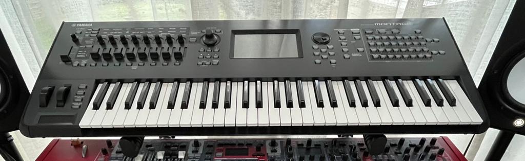 Yamaha Montage 6 + flightcase, Muziek en Instrumenten, Keyboards, Ophalen, Zo goed als nieuw, Yamaha