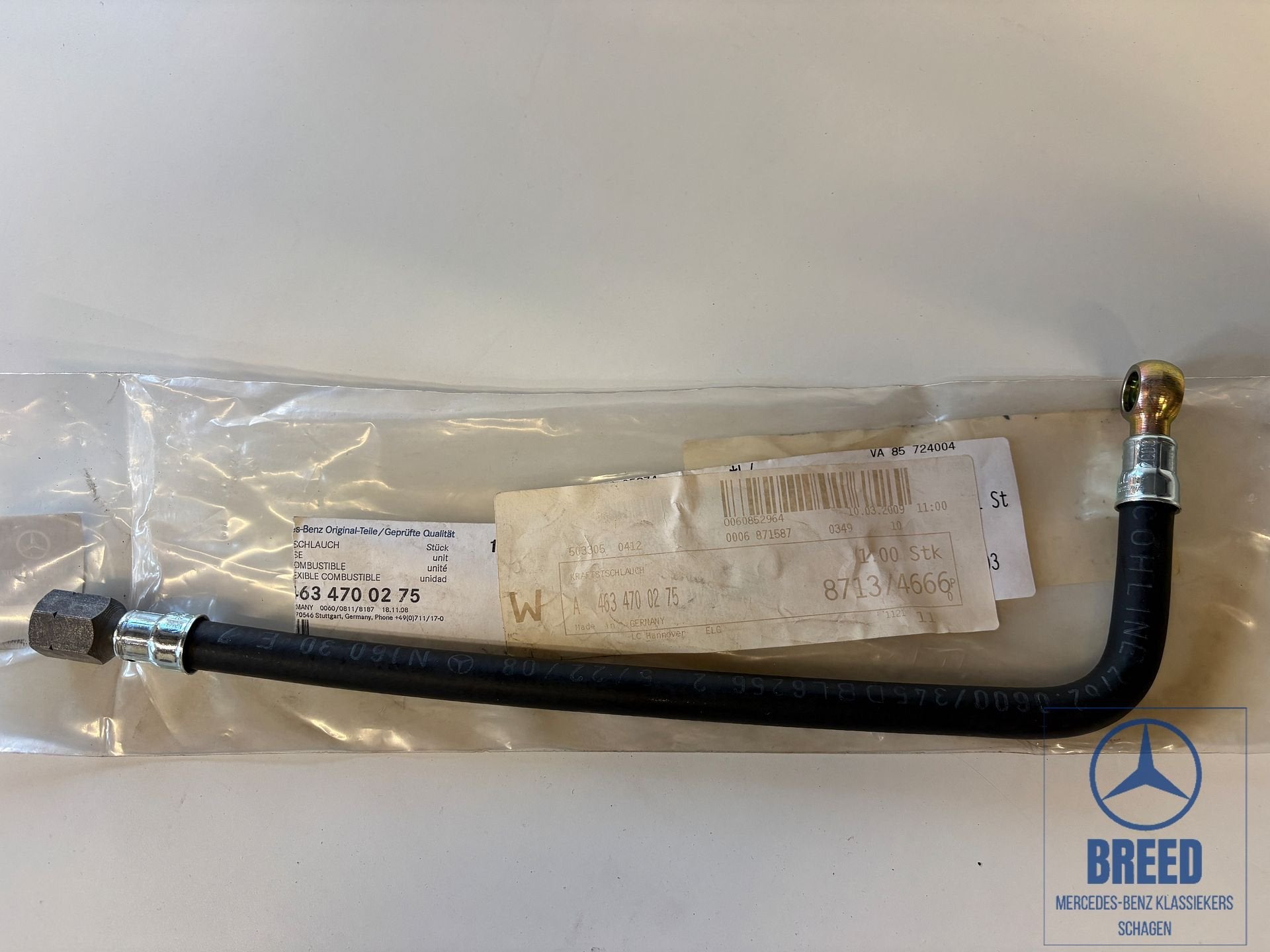 NOS brandstofslang pomp naar leiding Mercedes-Benz W461 W463, Neuf, -, -, Enlèvement ou Envoi