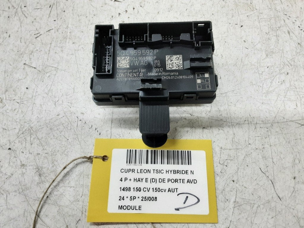 UNITE ELECTRONIQUE Seat Leon (KLB) (01-2019/-) (5Q4959592P), Autos : Pièces & Accessoires, Seat Deutschland GmbH, Service@seat.de