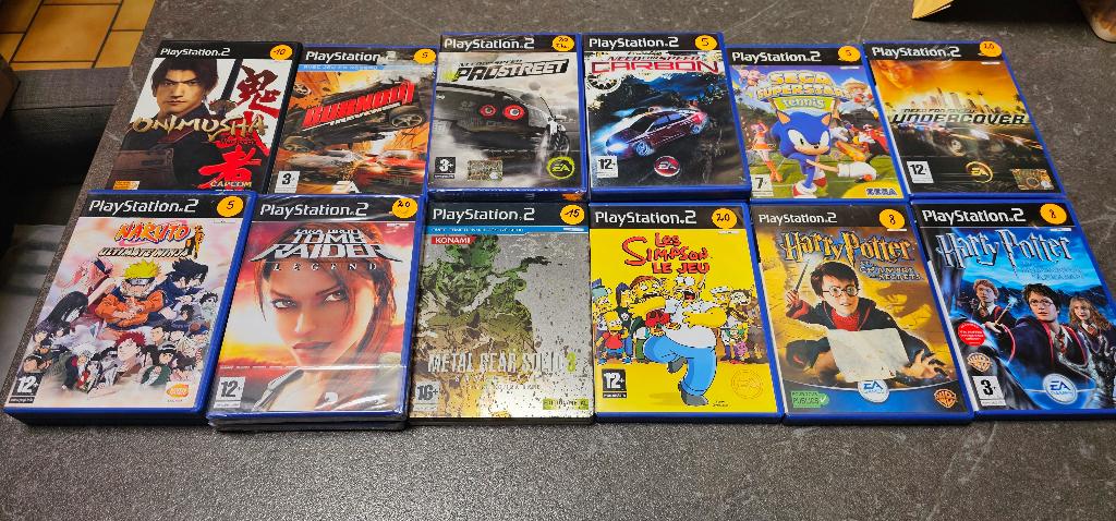 Collection jeux PS2, Consoles de jeu & Jeux vidéo, Enlèvement ou Envoi, Utilisé