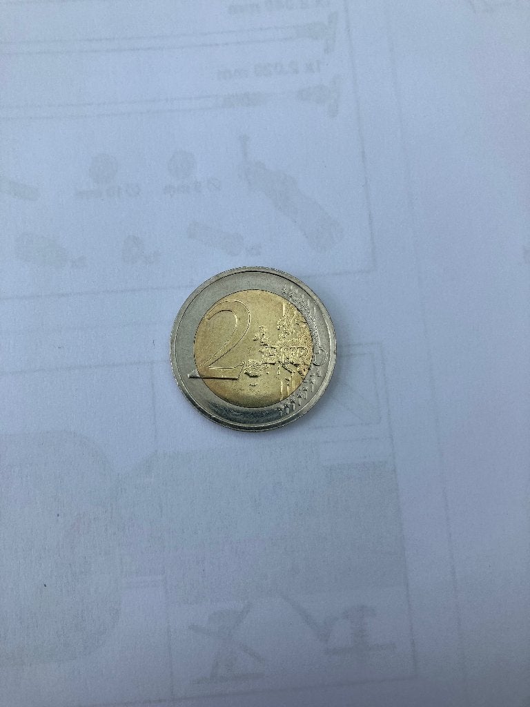 2€ muntstuk strijd tegen kanker (2stuks beschikbaar)., Enlèvement, Belgique, Monnaie en vrac