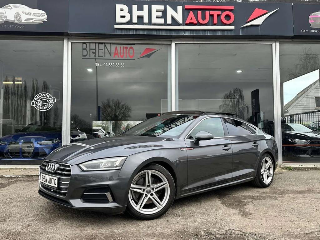 Audi A5 40 TFSI S-line/TOIT PANO/ECLAIRAGE AMBIANCE/FULL, Autos, Argent ou Gris, Achat, Euro 6, Entreprise