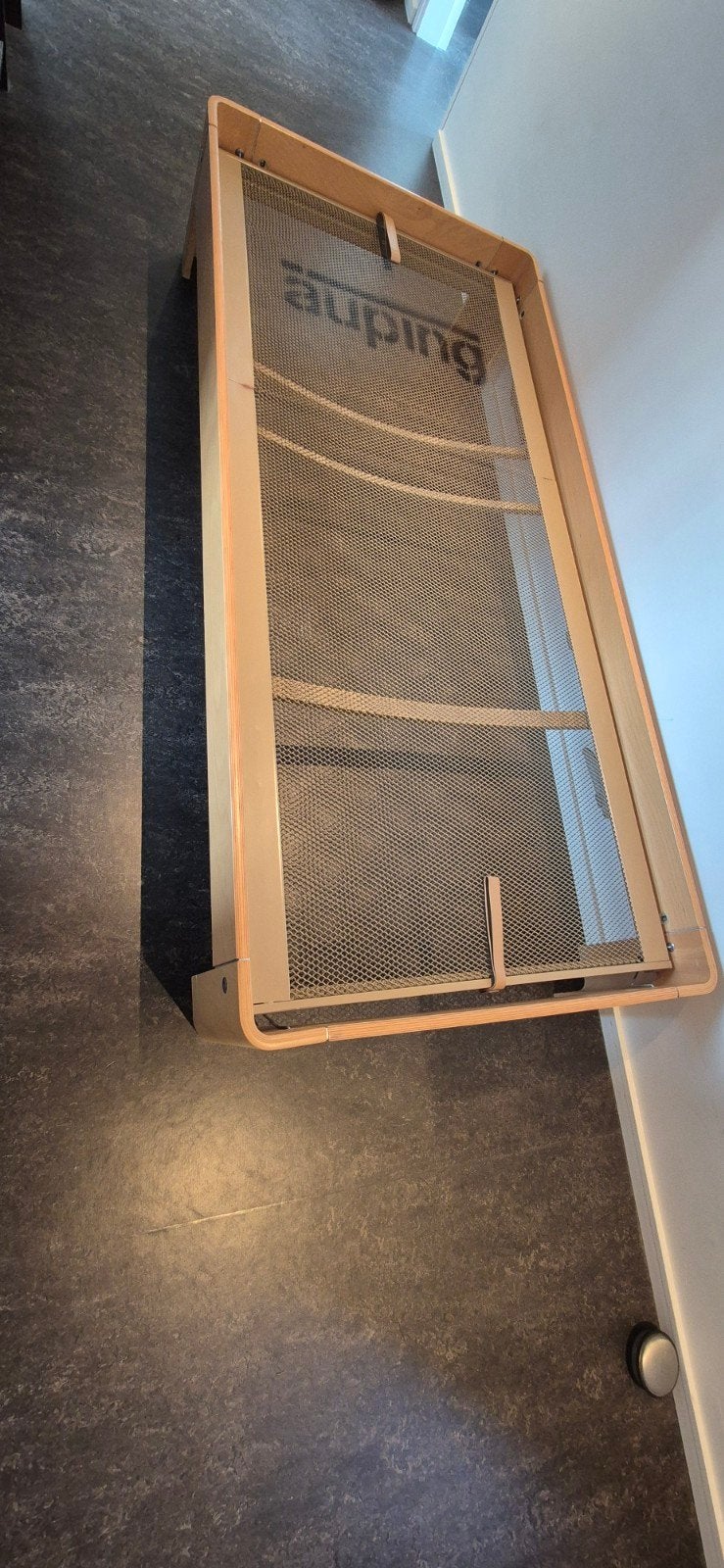 Auping Auronde 1 persoonsbed 90x200, 90 cm, Une personne, Enlèvement, Utilisé