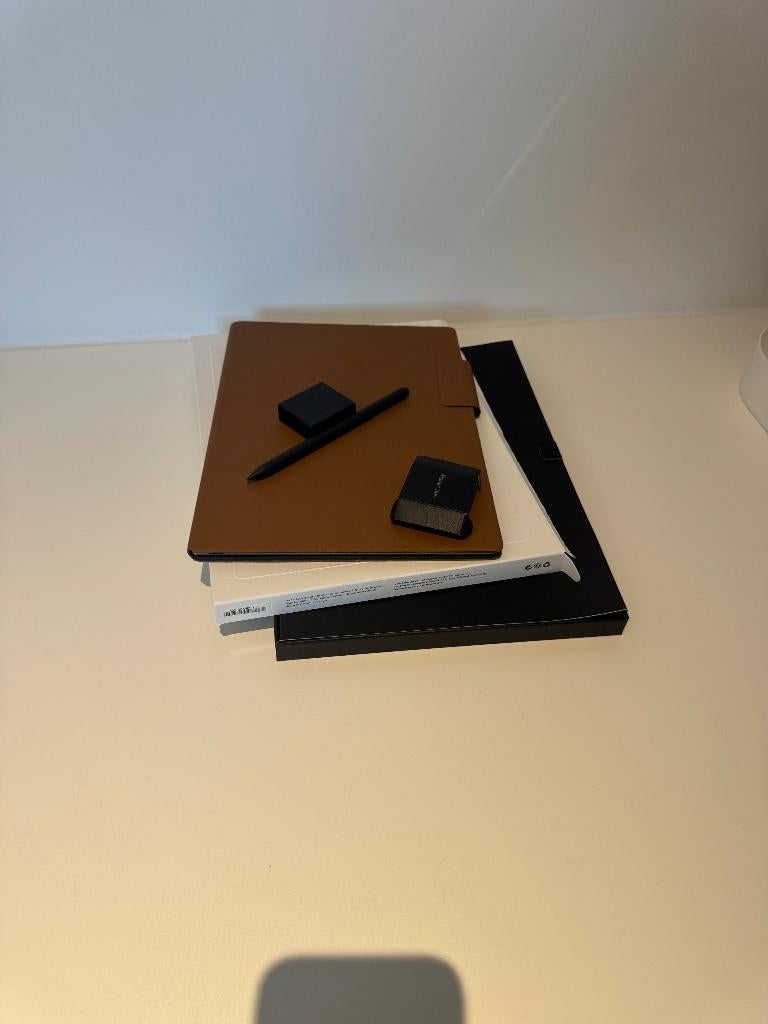 reMarkable Pro (color) met advanced stylus en ledere cover, Computers en Software, Tekentablets, ReMarkable II, Multi-touch, Nieuw