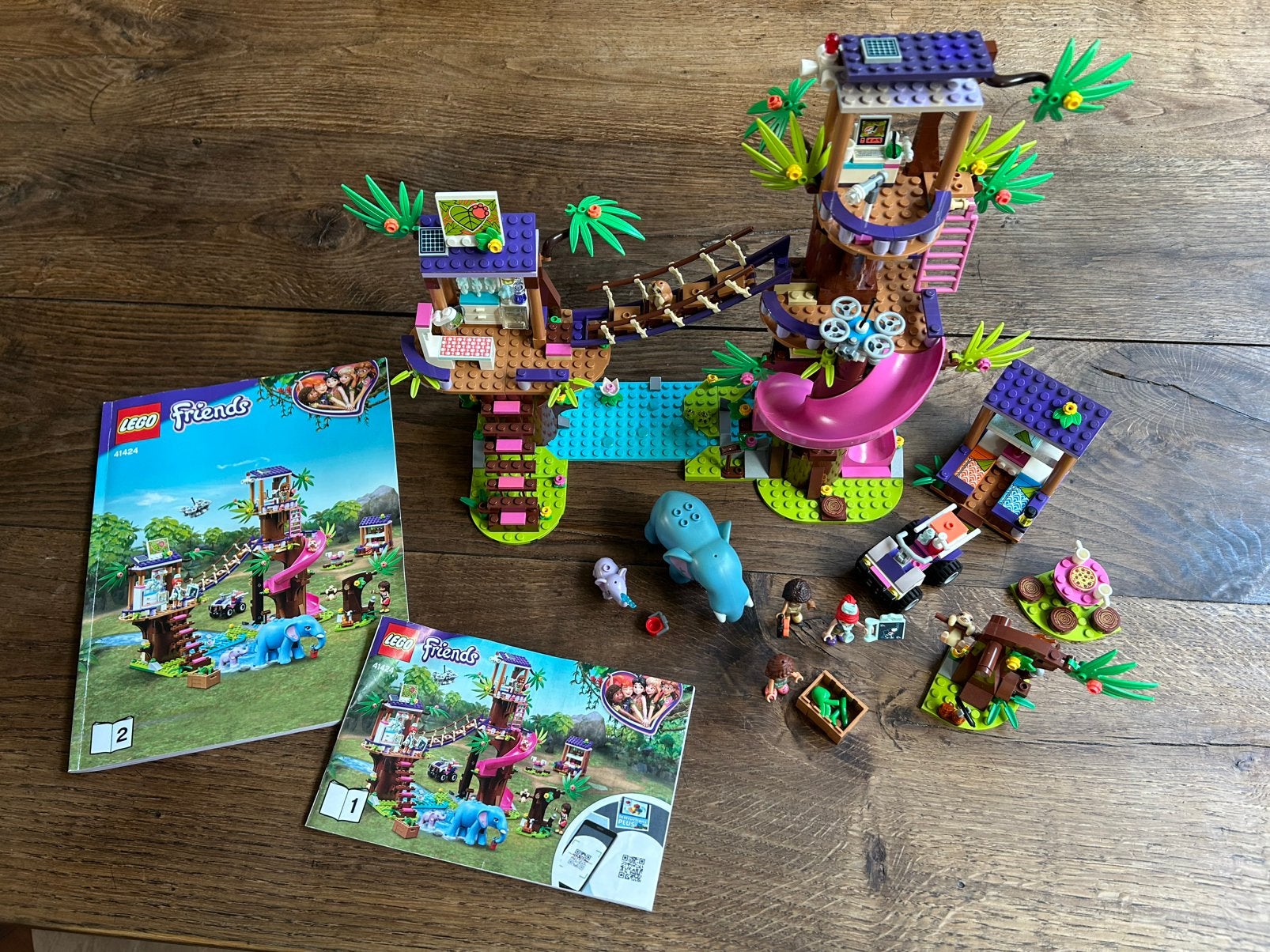 Lego Friends Jungle reddingsbasis, Lego, Friends, Ophalen of Verzenden, Zo goed als nieuw