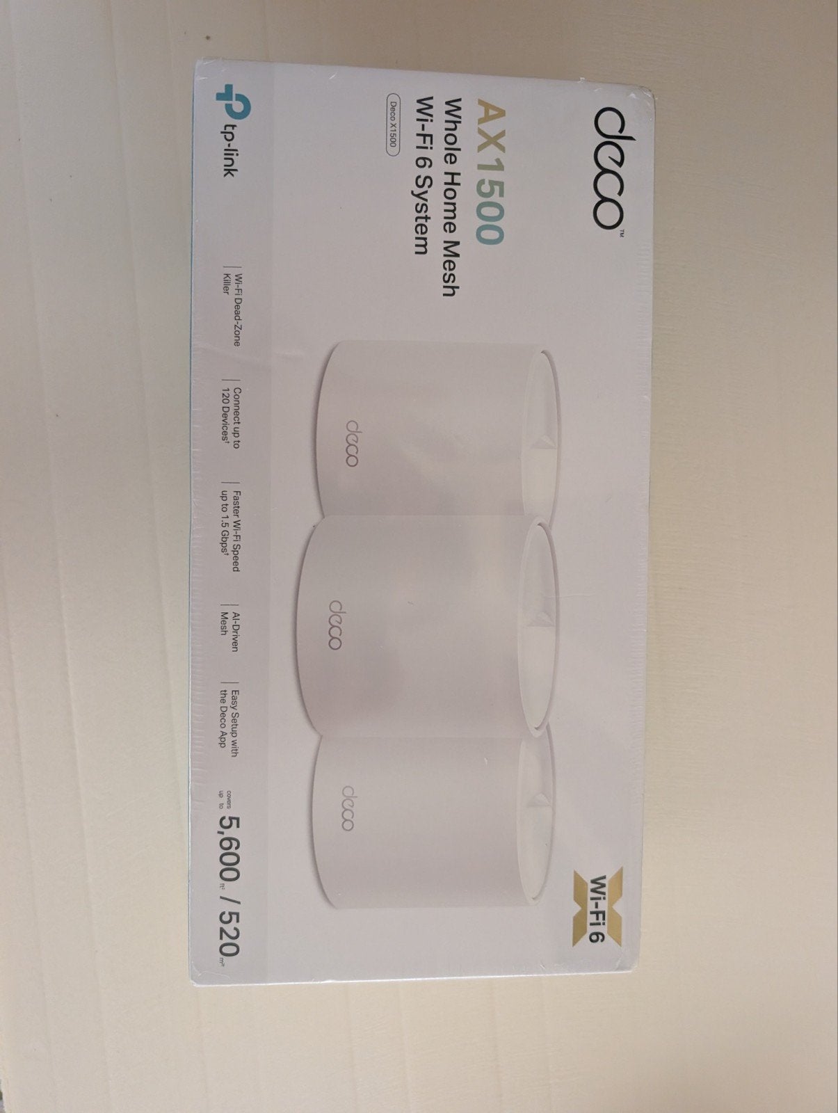 Système maillé TP-Link AX1500 wifi6, Informatique & Logiciels, Enlèvement ou Envoi