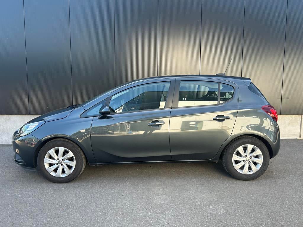 Opel Corsa E 1.2i / Navi / 1ste eigenaar / goede staat, Autos, Argent ou Gris, Achat, Euro 6, Entreprise