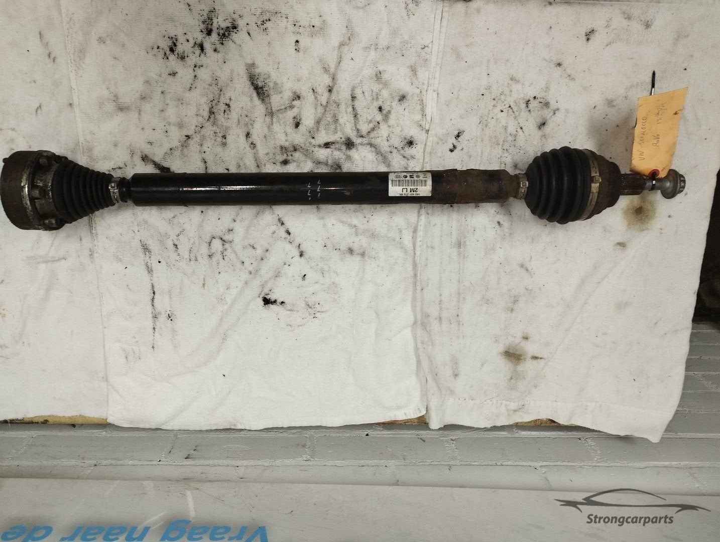 aandrijfas VW Sirocco Rechts 1K0407272ML, Volkswagen, -, Utilisé, -