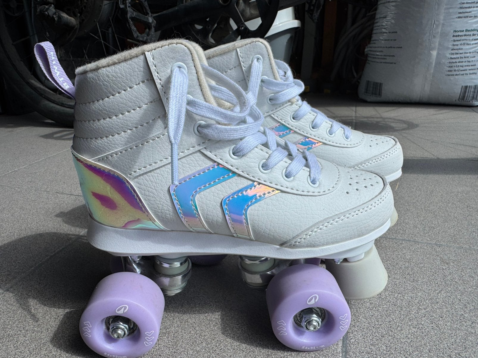 Rolschaatsen maat 34 btwin, Enfants & Bébés, Enlèvement ou Envoi, Comme neuf