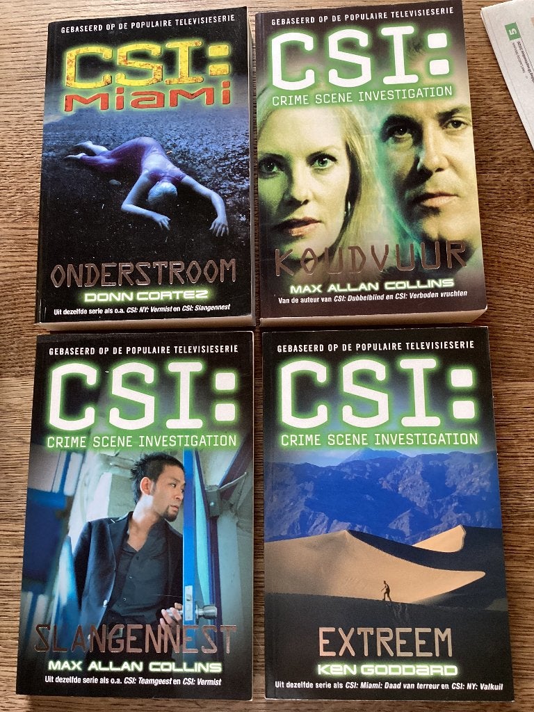 CSI, Ophalen of Verzenden, Zo goed als nieuw