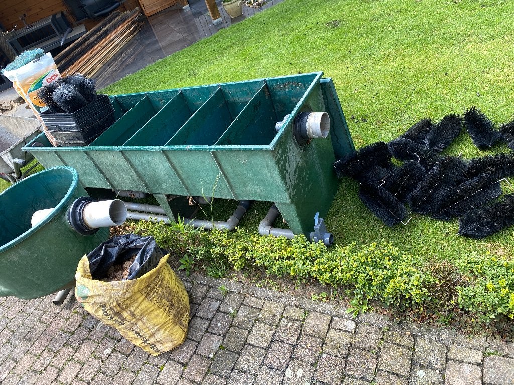 Vijverfilter - Filterbak 6 kamers + vortex, Jardin & Terrasse, Étangs, Utilisé, Enlèvement