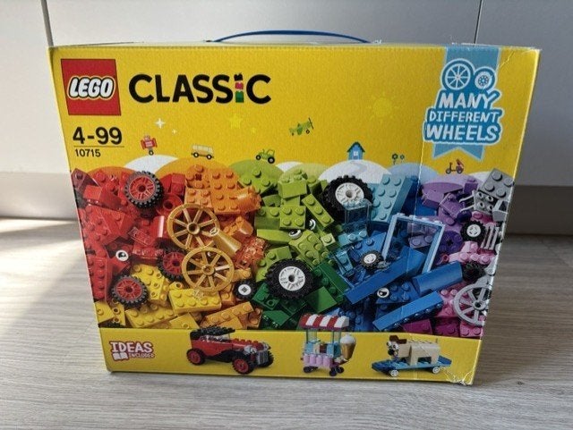 Lego Classic Stenen op wielen 10715, Ophalen, Inclusief instructies, Overige thema's, Lego