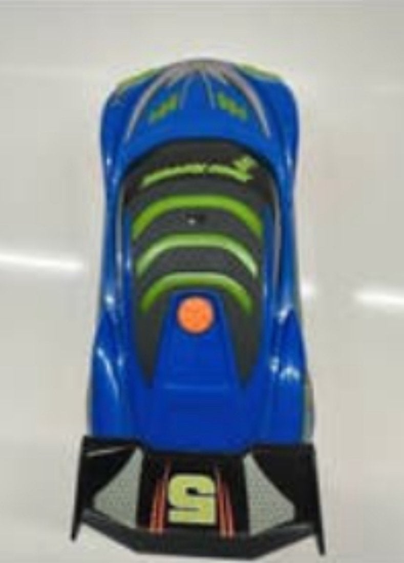 Interactieve raceauto road rippers speed swipe bleu bionique, Kinderen en Baby's, Ophalen of Verzenden, Zo goed als nieuw