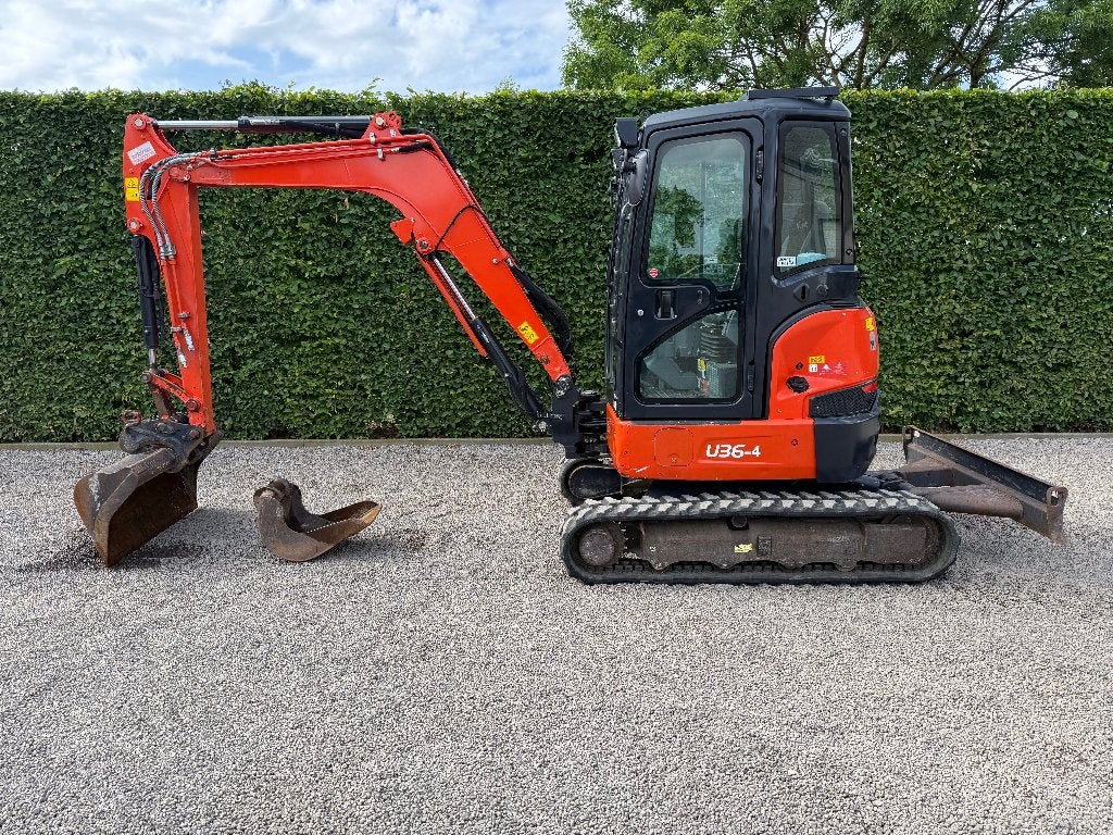 minigraver Kubota U36-4, Articles professionnels, Machines & Construction | Jardin, Parc & Sylviculture, Enlèvement, Autres types